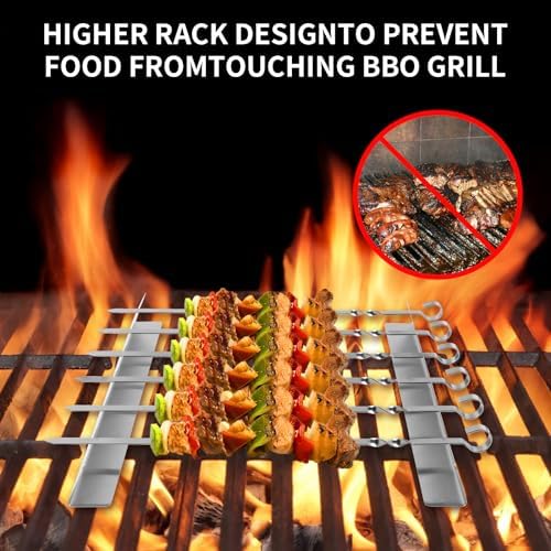 Vue 5 de Tesmotor Lot De Brochettes