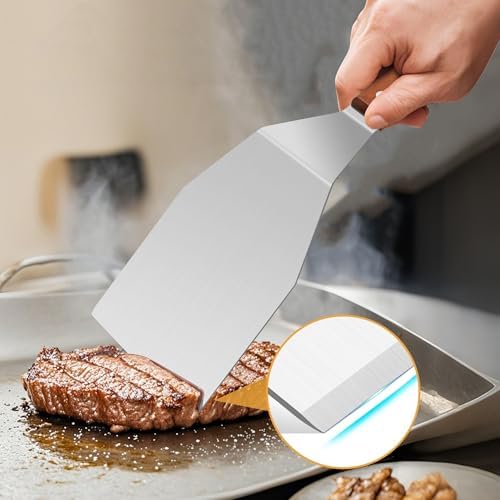 Vue 5 de Grande Spatule En Inox