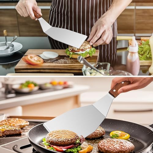 Vue 7 de Grande Spatule En Inox