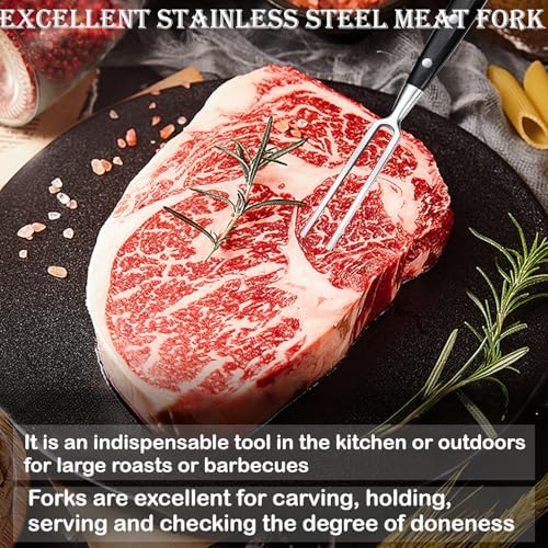 Vue 2 de Fourchette Viande En