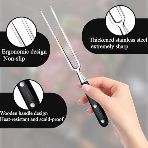 Vue 5 de Fourchette Viande En