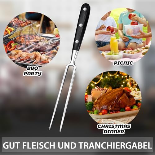 Vue 7 de Fourchette Viande En