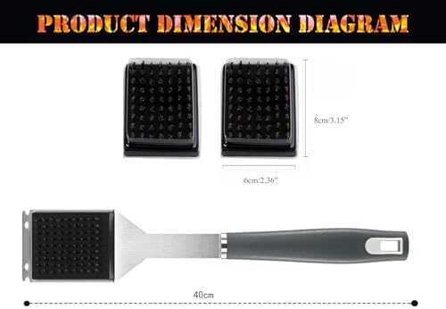 Vue 3 de Brosse Et Grattoir Avec