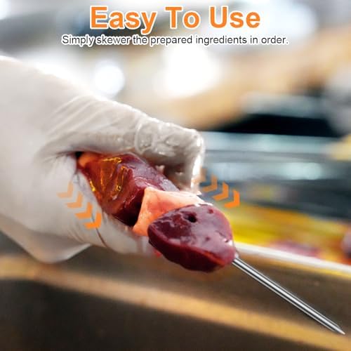 Vue 3 de Pieces Brochettes En Acier