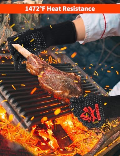 Vue 2 de Gants De Barbecue Gants