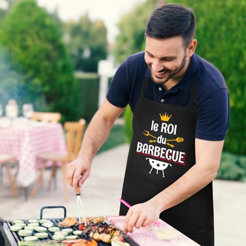 Vue 7 de Tablier Barbecue Hommetablier De