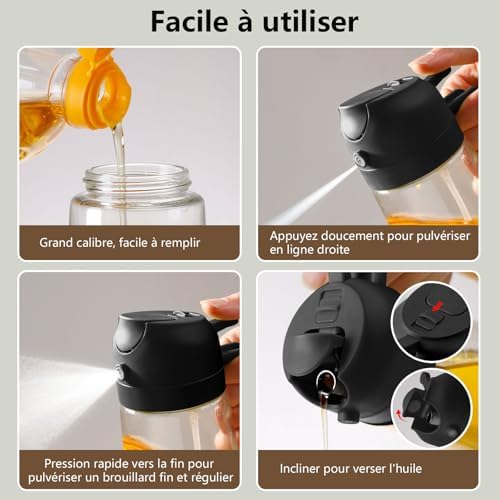 Vue 2 de Ml Spray Pour Huile