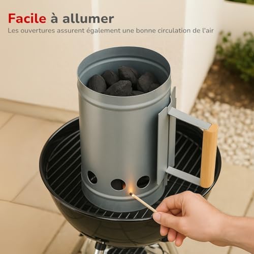 Vue 4 de Alpina Demarreur De Charbon