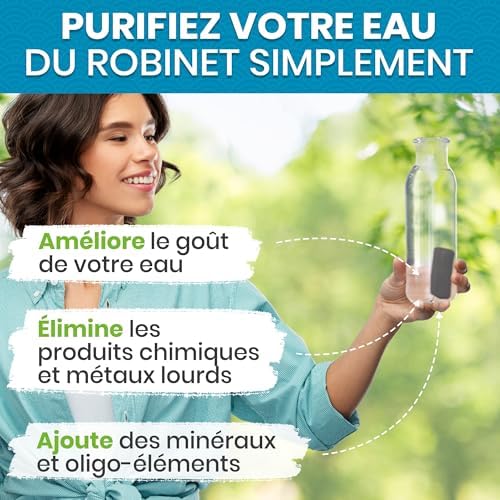 Vue 3 de Orinko Charbon Actif Eau