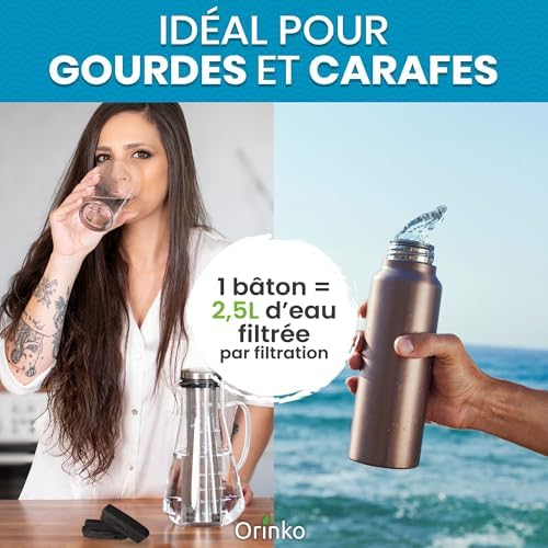 Vue 5 de Orinko Charbon Actif Eau