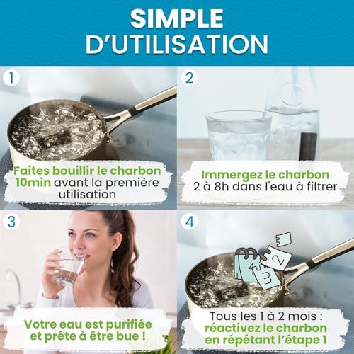 Vue 7 de Orinko Charbon Actif Eau