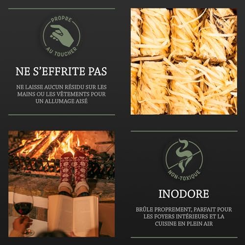 Vue 4 de Log Barn Allumefeu Naturel