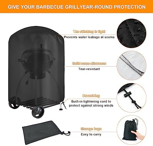 Vue 6 de Talifoca Housse Barbecue Exterieur