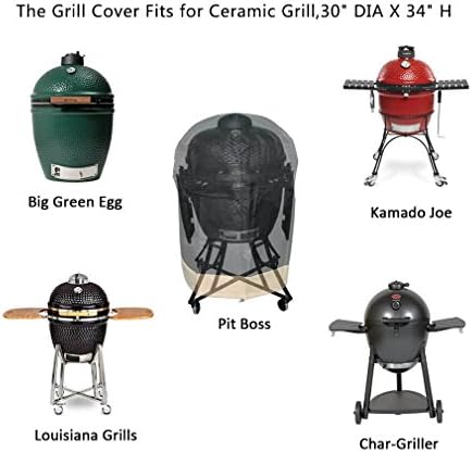Vue 3 de Onlyfire Kamado Housse De