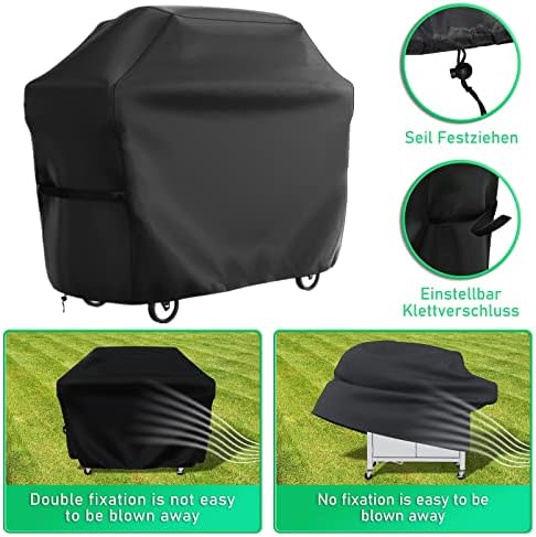 Vue 3 de Housse Barbecue Exterieur Housse