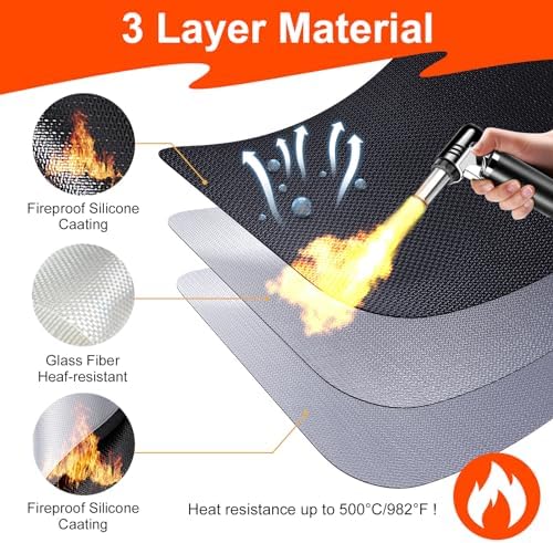 Vue 5 de Tapis Ignifuge Tapis De