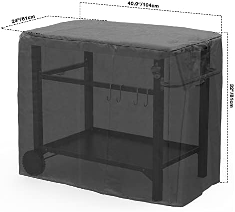 Vue 2 de Onlyfire Housse Barbecue Exterieur