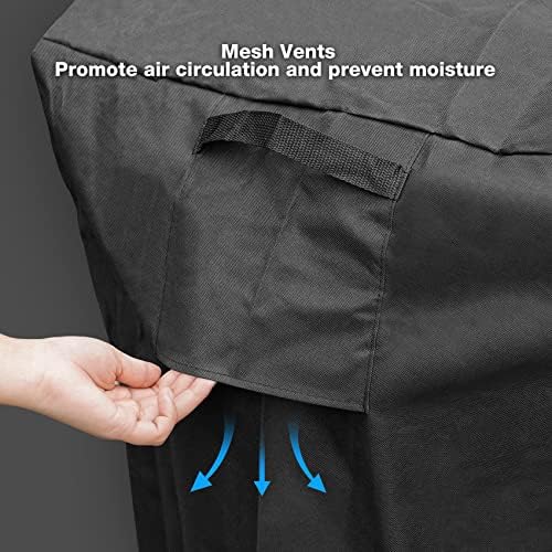 Vue 3 de Onlyfire Housse Barbecue Exterieur