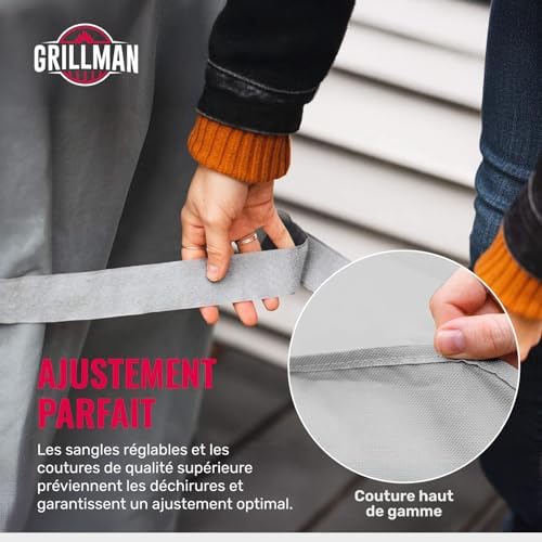 Vue 7 de Grillman Housse Pour Barbecue