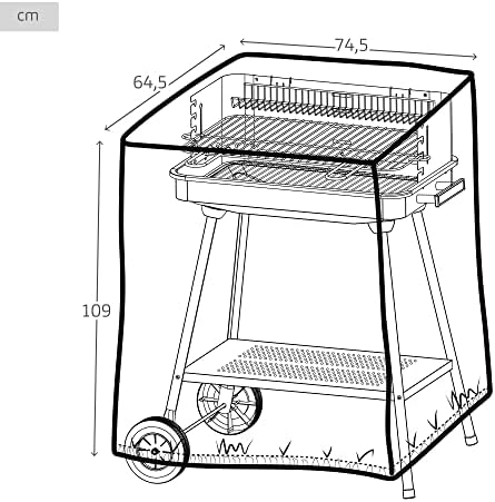 Vue 4 de Aktive Housse De Barbecue