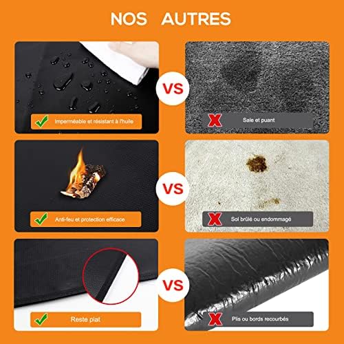 Vue 2 de Tapis De Barbecue Xcm