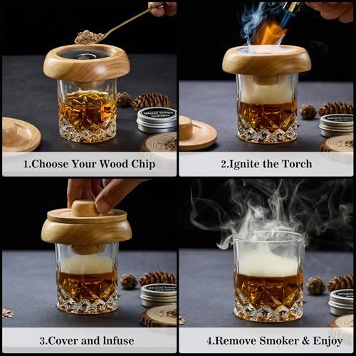 Vue 3 de Kit Cocktail Smoker Fumoir