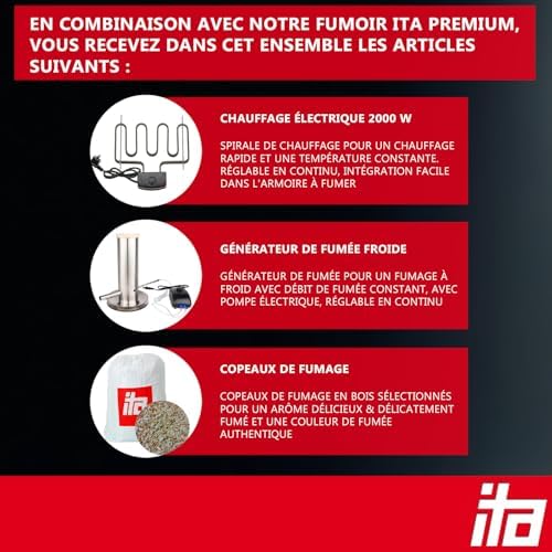Vue 2 de Ita Fumoir Electrique Ensemble
