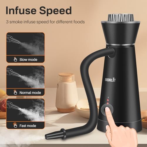 Vue 3 de Boruit Fumeur Portable Infuseur