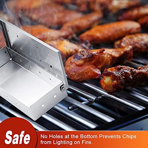 Vue 5 de Acier Inoxydable Fume Boite