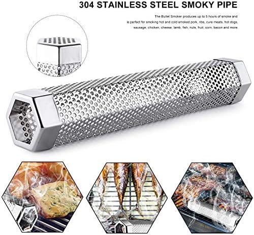 Vue 4 de Roseflower Bbq Smoker Tube