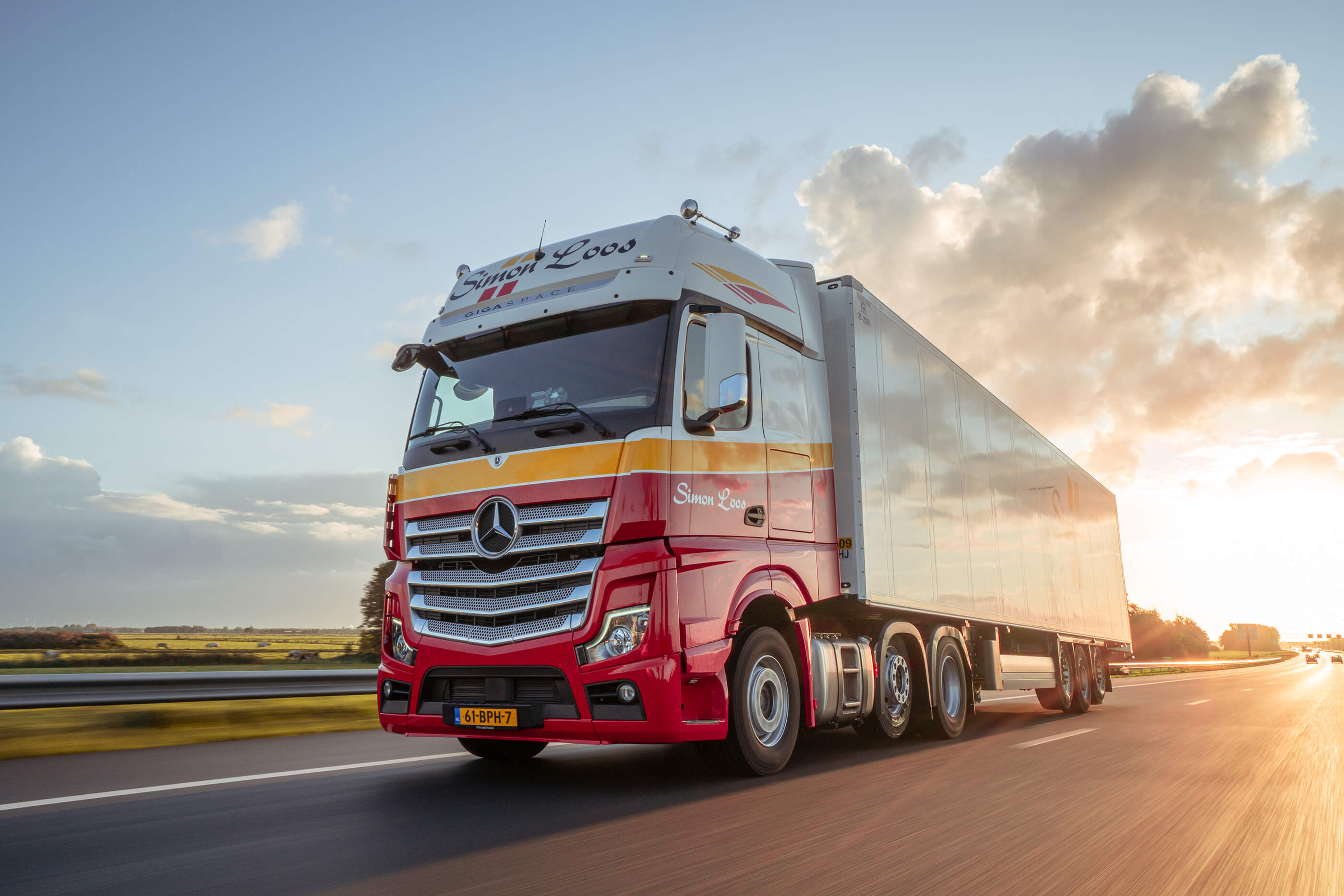 Simon Loos vrachtwagen Simon Loos vrachtwagen