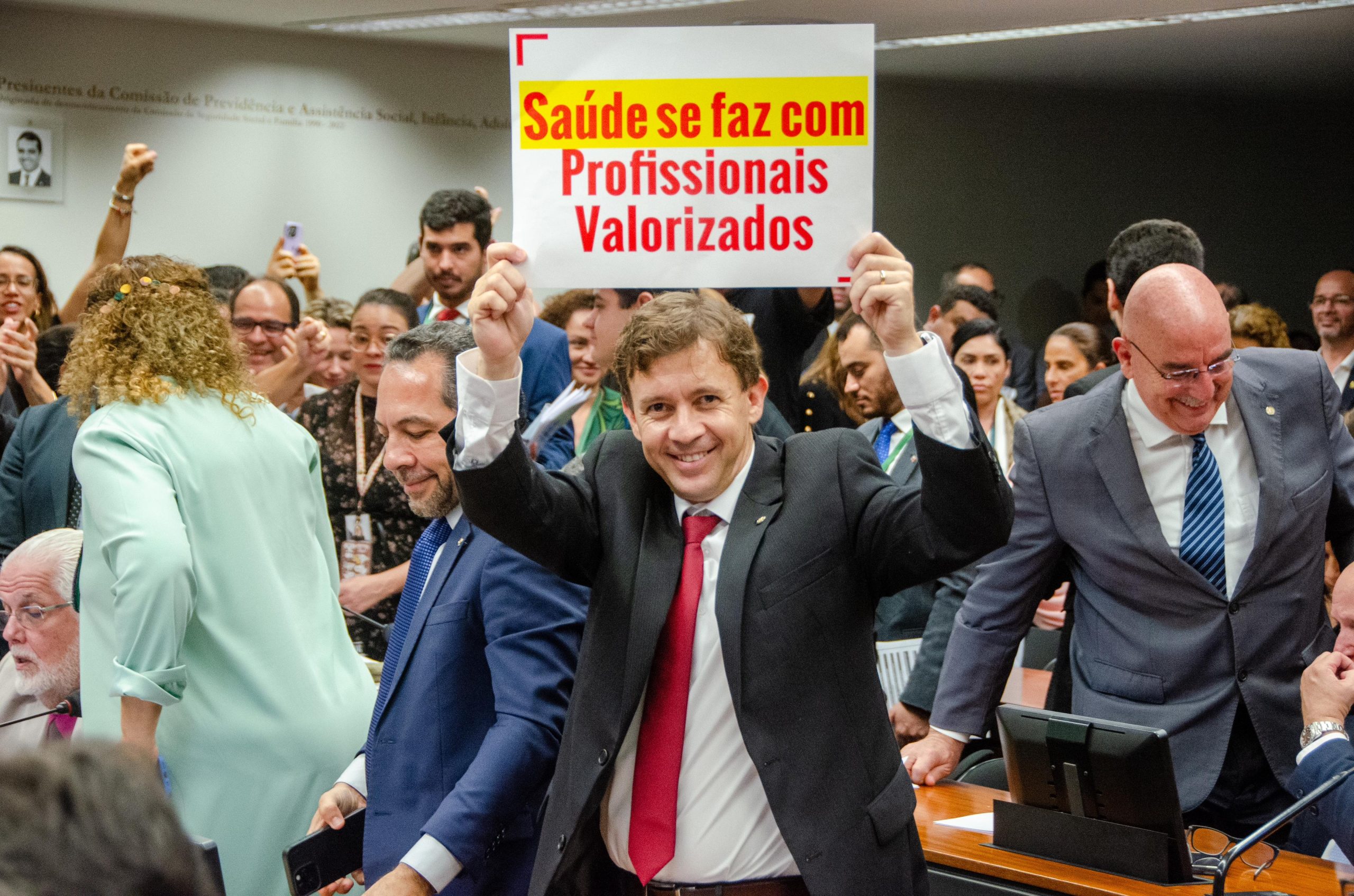 Piso do médico na fila de espera...