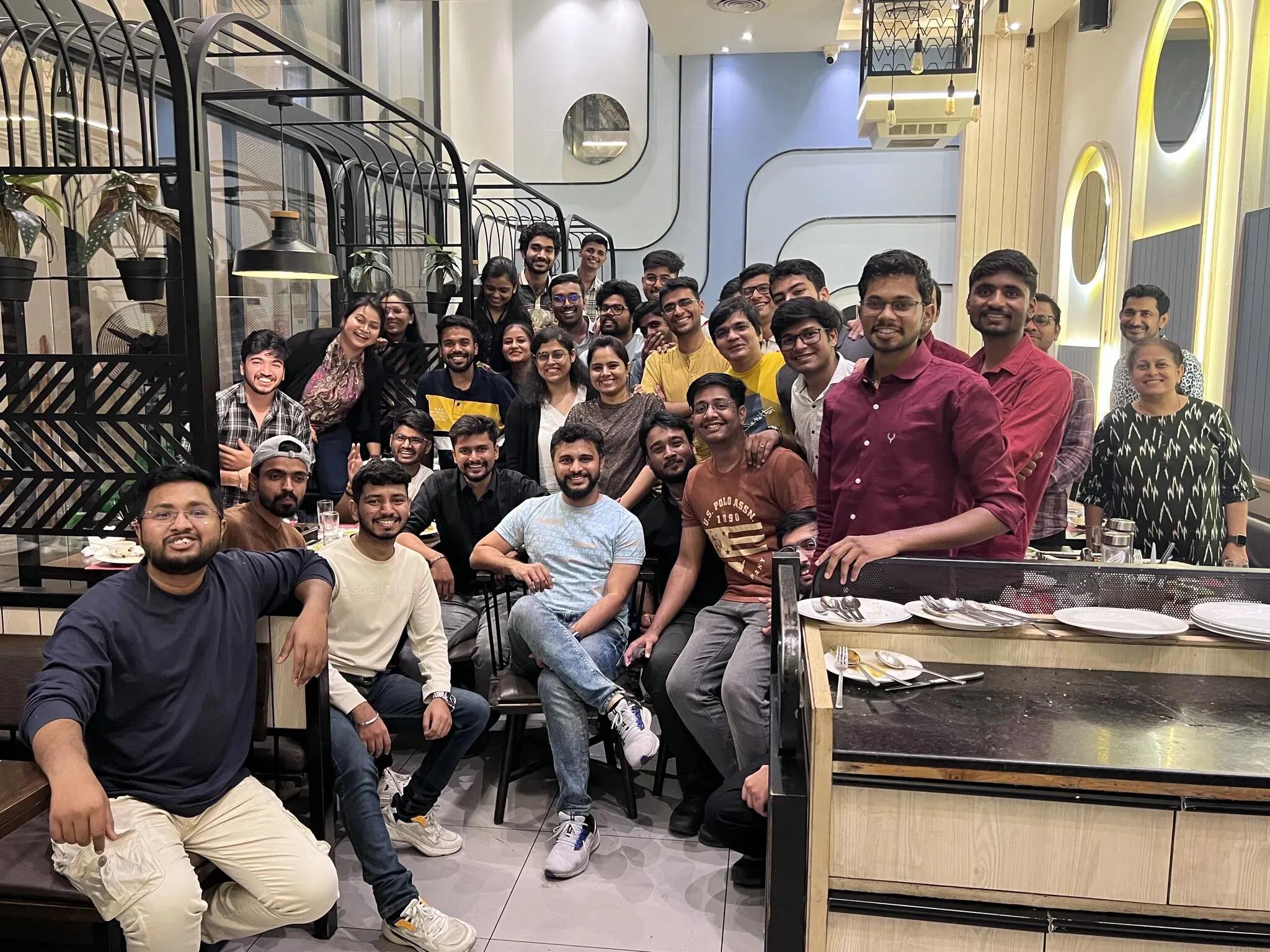 Team meeting and strategy session