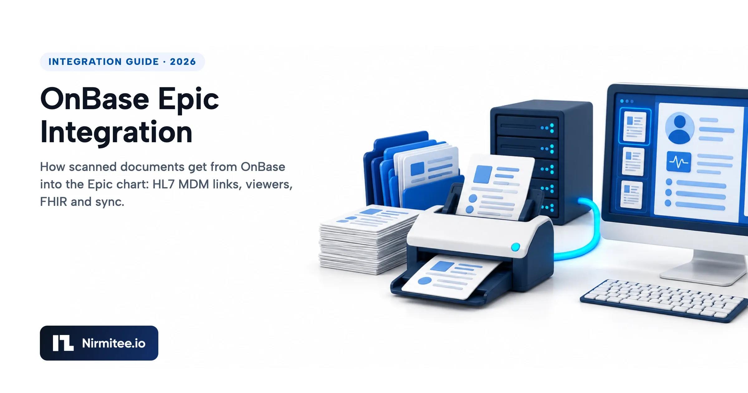 OnBase Epic Integration: How Documents Reach the Epic Chart (2026)