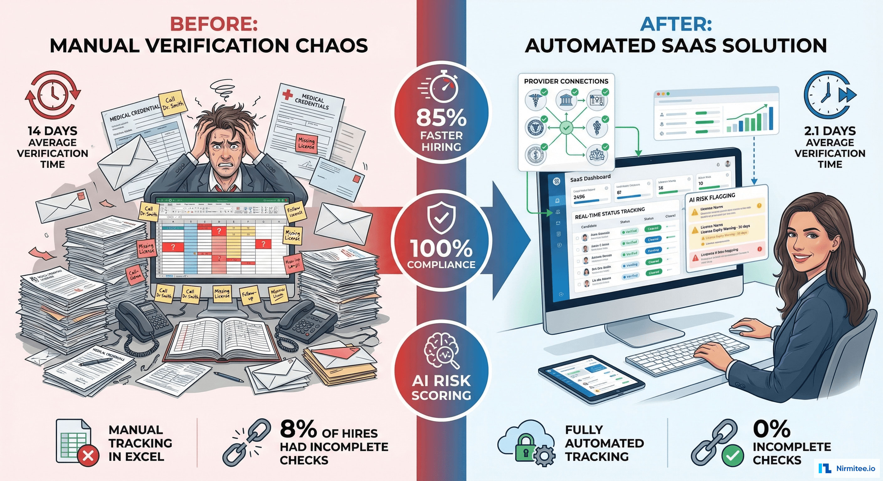 Background Verification Automation - Before vs After Results