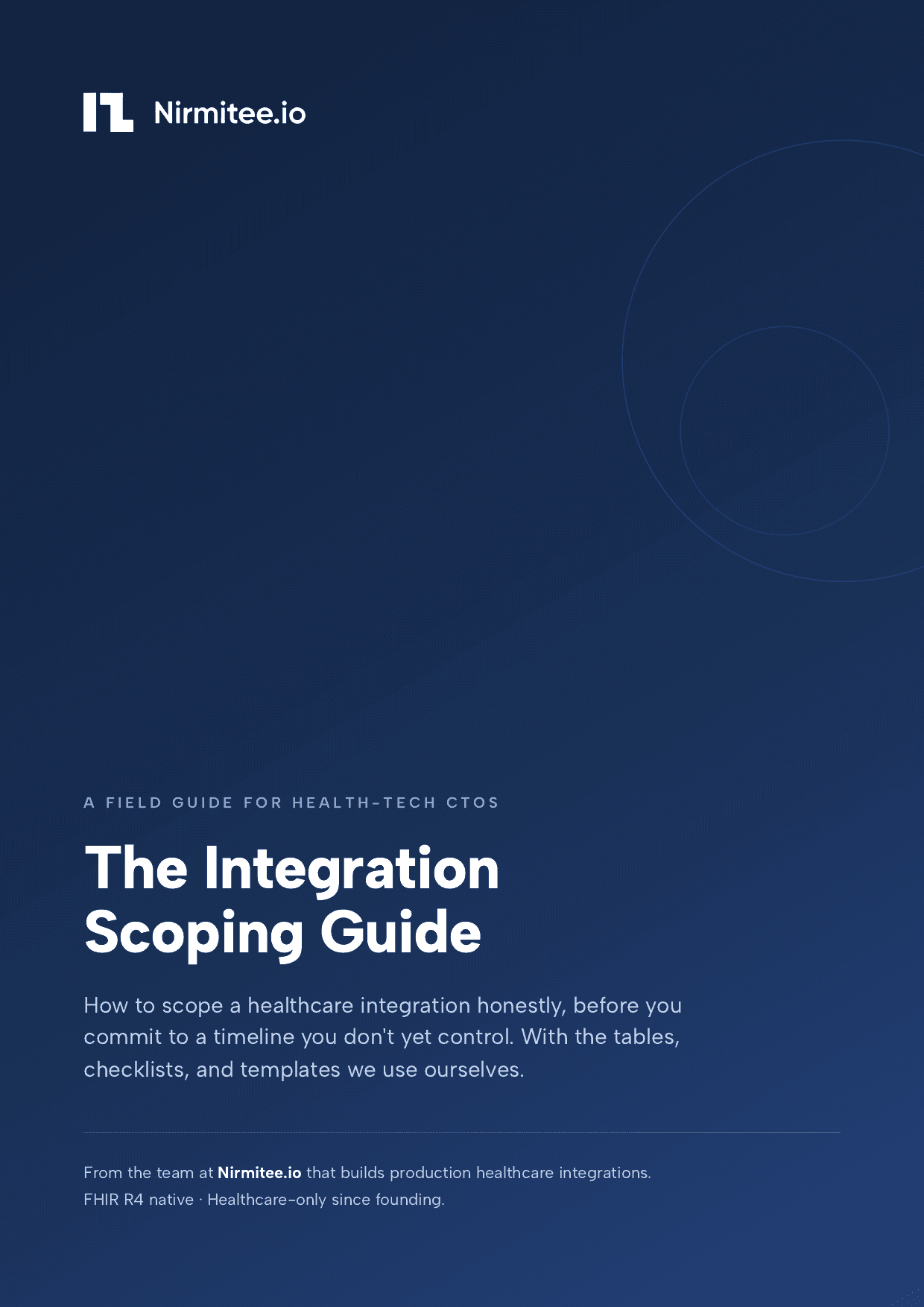 The Integration Scoping Guide ebook cover