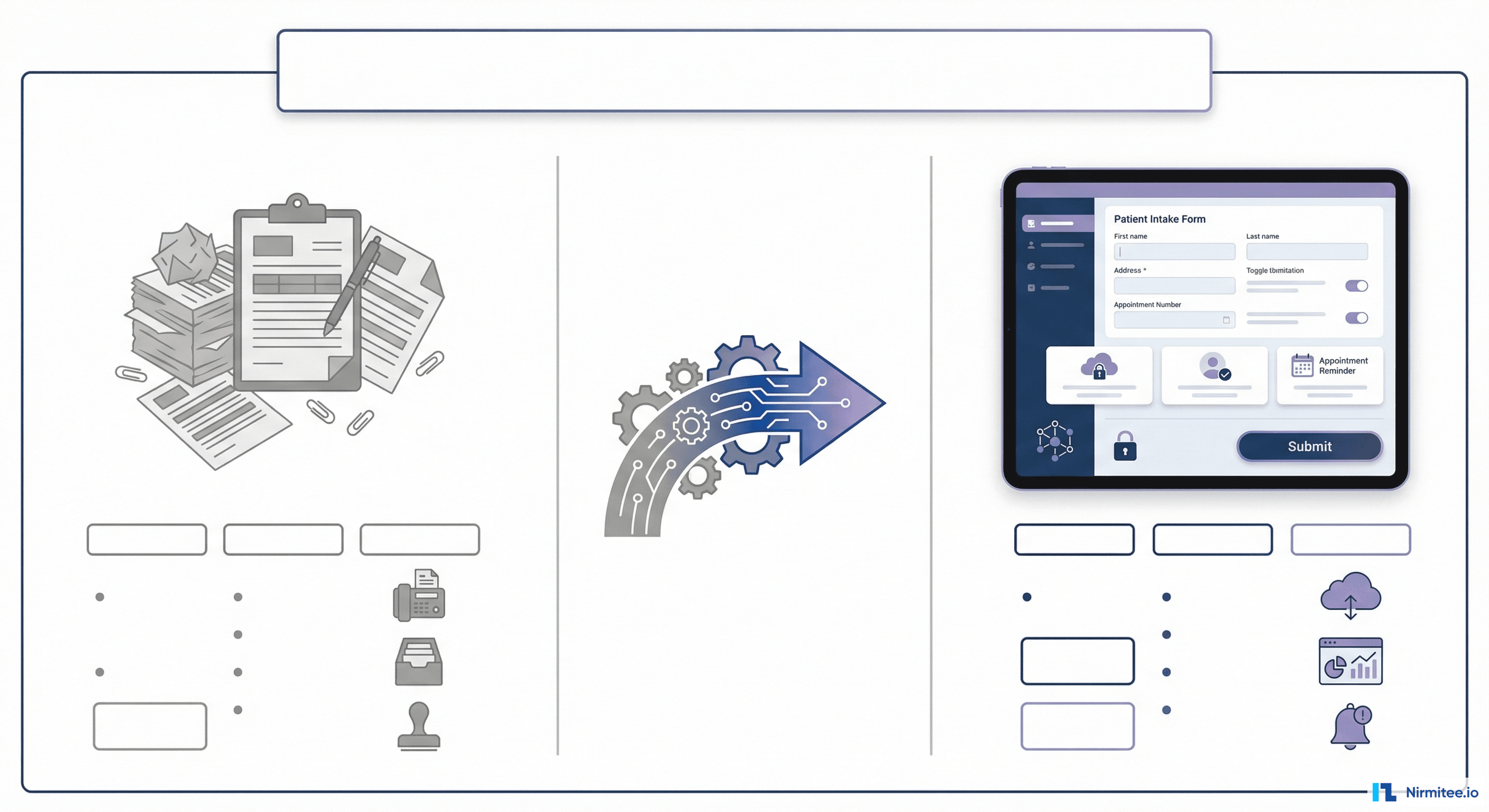 Digital transformation in healthcare — from paper forms to modern app interfaces
