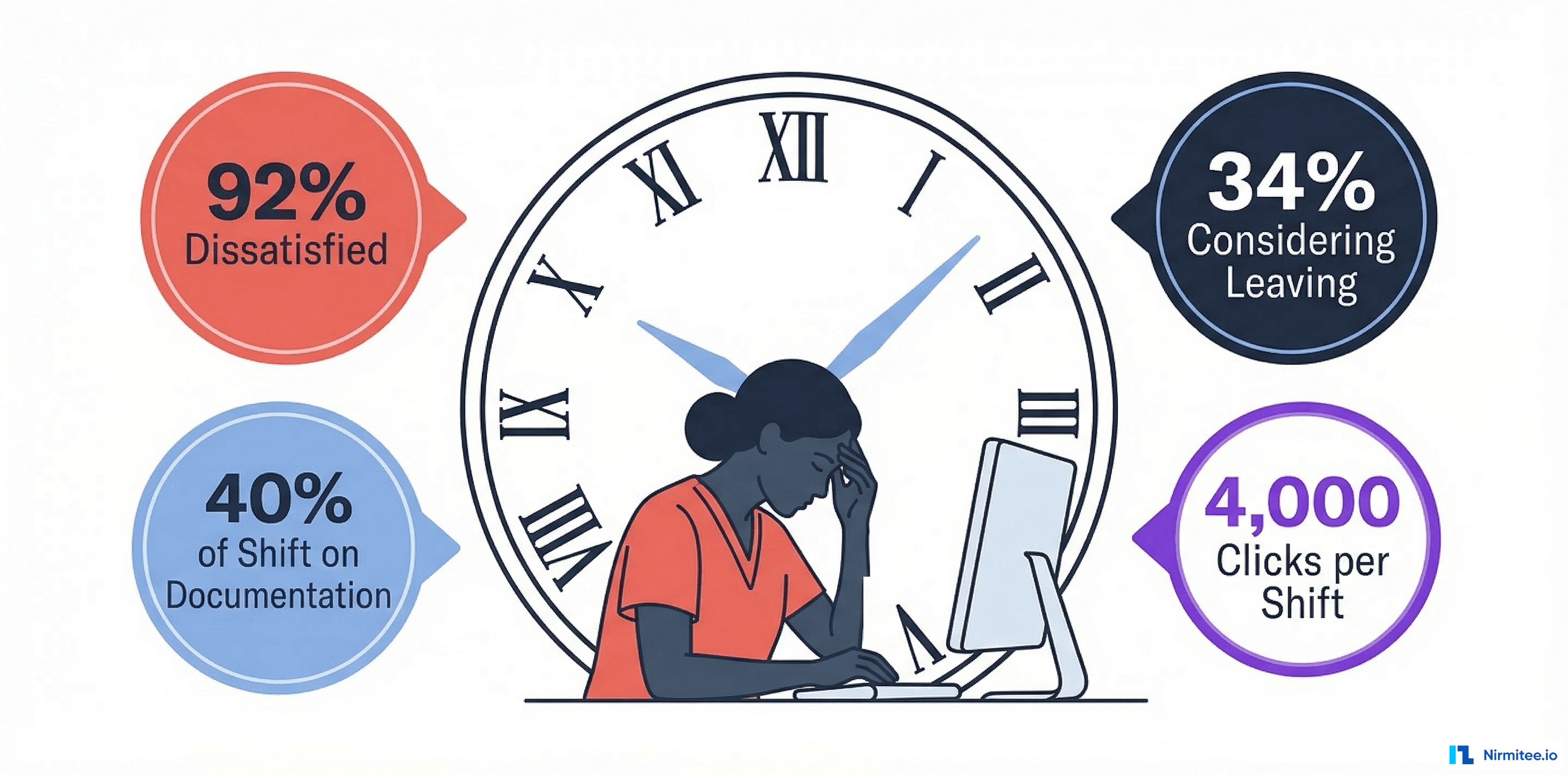 92% of Nurses Hate Their EHR: What Actually Fixes Clinical Documentation Burden