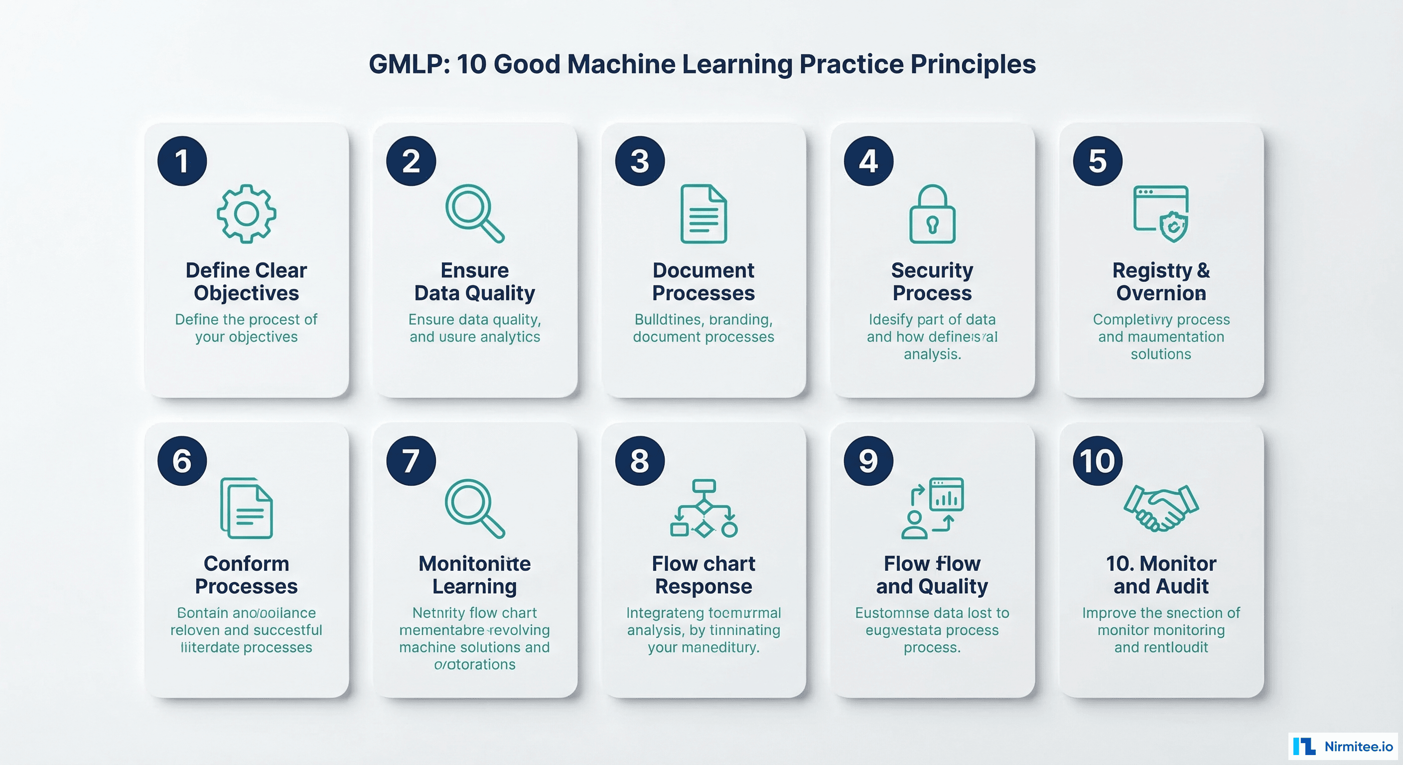 Good Machine Learning Practice GMLP ten guiding principles