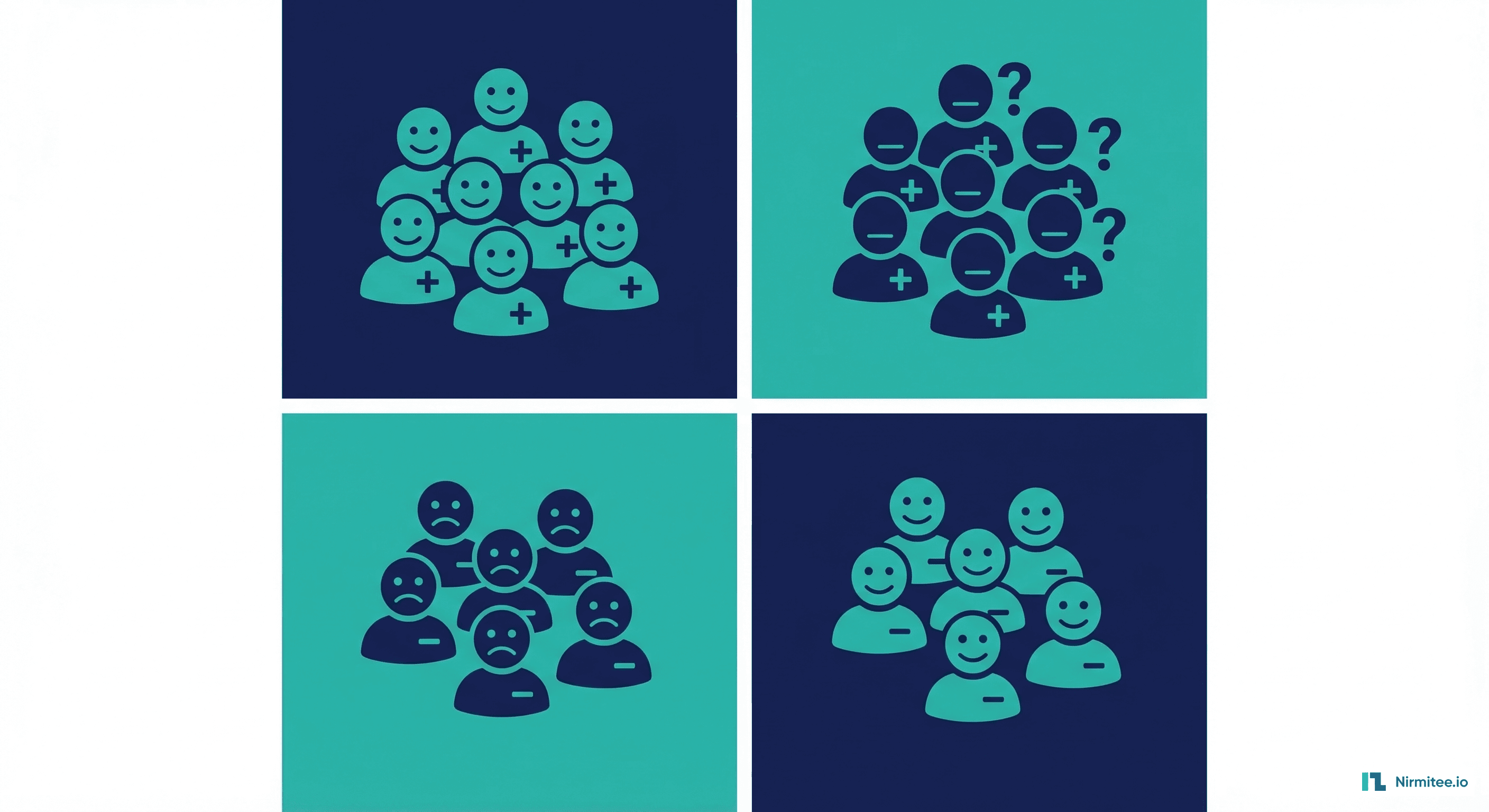 Confusion matrix for clinical diagnosis with true positives, false positives, true negatives, false negatives