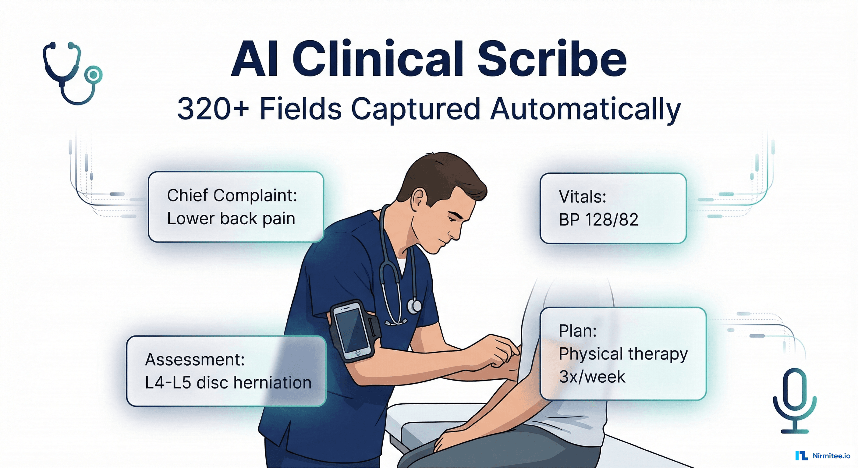 AI Medical Scribing: How We Built a Platform That Captures 320 Clinical Fields from Doctor-Patient Conversations