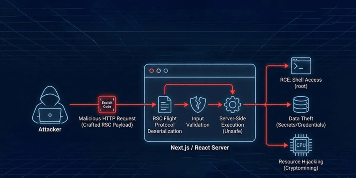 Reverse Shell Vs Rce React2Shell Critical RCE Vulnerability Explained