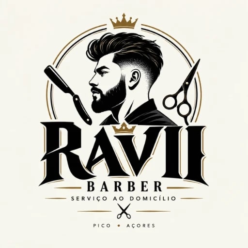 Logótipo de RAVII BARBER 