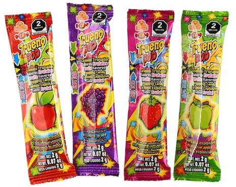 Dulce Trueno pop Las delicias 2g V/S