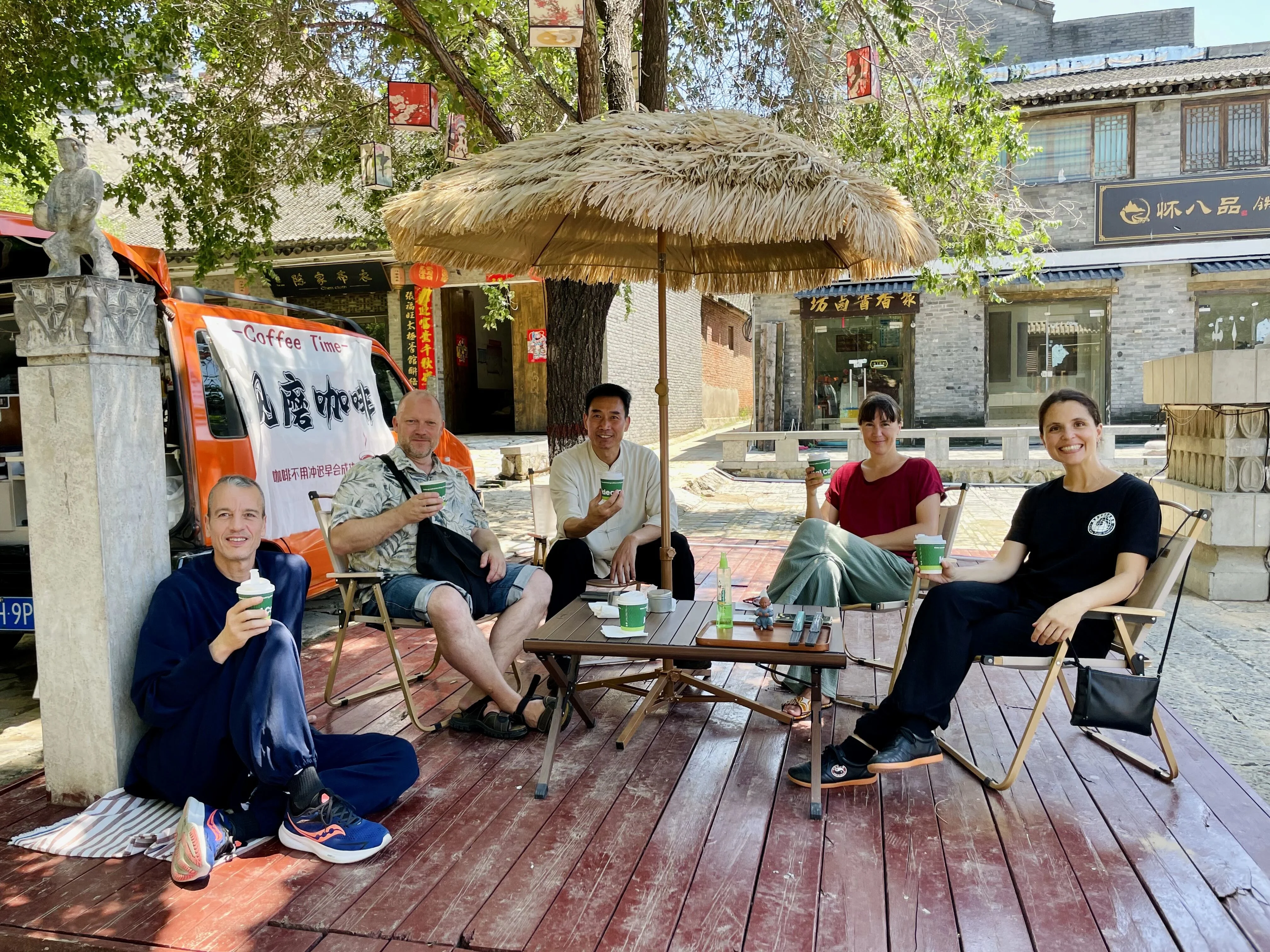 Foreign students village break