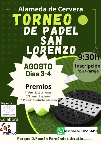 Torneo de Padel San Loreno