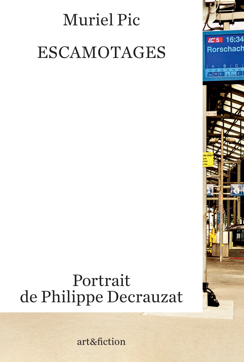 Escamotages. Portrait de Philippe Decrauzat, à paraître en 2026
