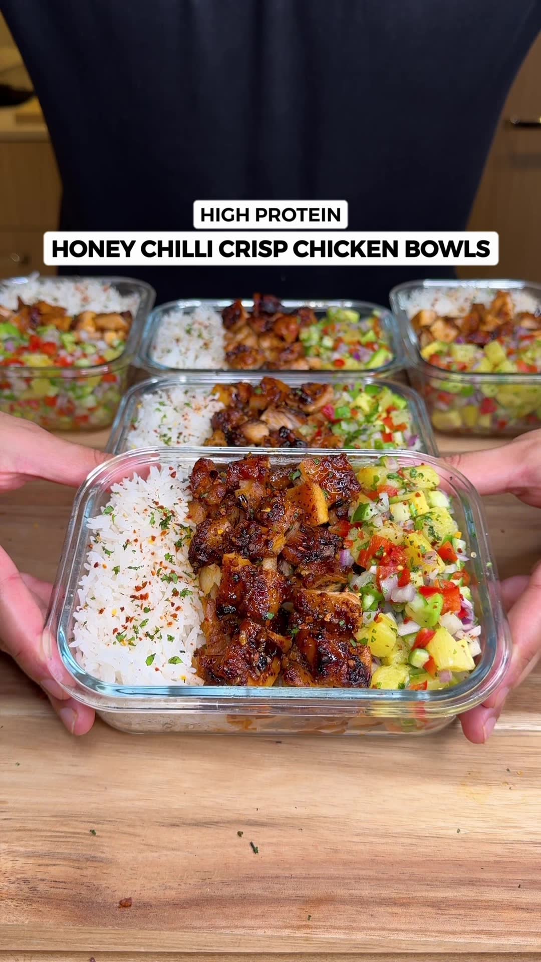 Honey Chilli Crisp Chicken Bowl