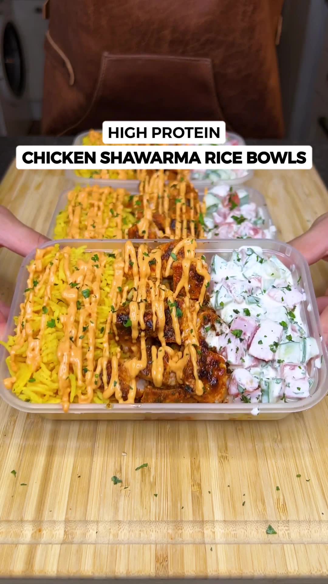 Chicken Shawarma Rice Bowls