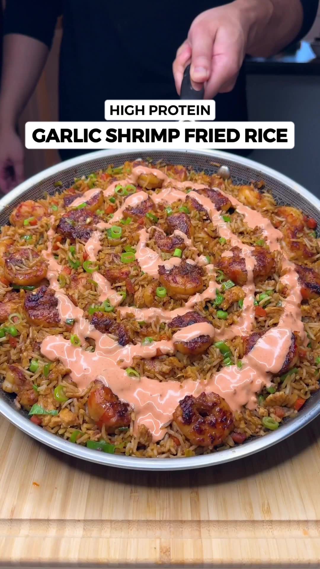 Garlic Shrimp Fried Rice